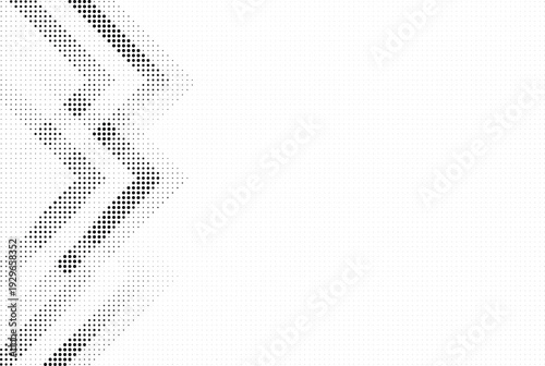 Abstract pattern of black dots on a white background, creating a textured and geometric design. isolated on transparent background, Vector, illustration
