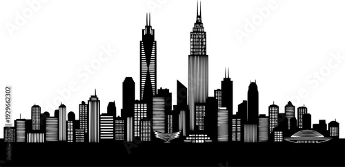 Single continuous line drawing of London city skyline. Famous city skyscraper landscape in world. World travel campaign home wall decor poster concept. Vector black silhouette. with white background