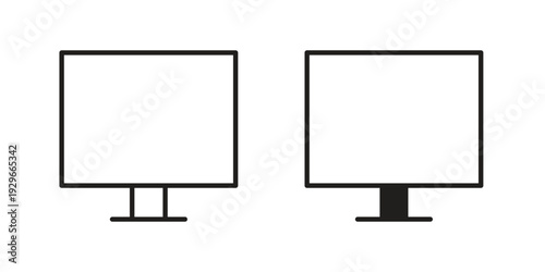 Television icons collection glyph and mixed vector Illustrations