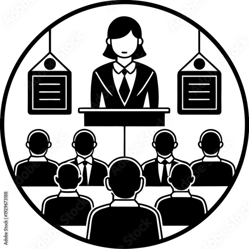 Conjunto de ícones de pessoas de negócios em vetor com ilustrações de avatar de empresário e empresária em silhueta para projeto de equipe de escritório