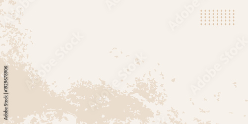 Grunge horizontal watercolor background. Hand drawn vector texture. Brush beautiful artistic