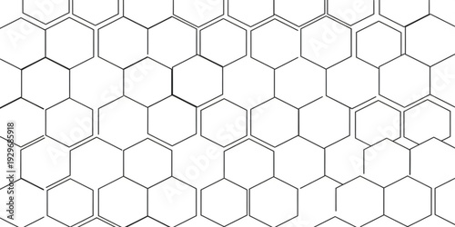 Hexagon Honeycomb Modular Pattern