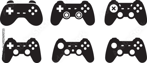 Video Game Controllers Variety