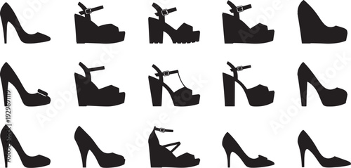 Shoes Displayed in Graphic View