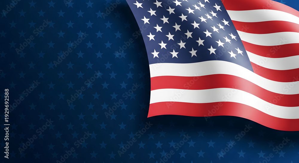 Fototapeta premium Celebrate labor day with patriotic spirit and american pride