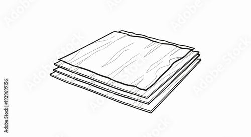 Stack of three wooden boards with visible grain texture