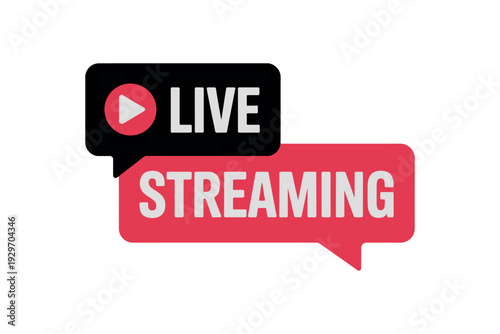 Live Streaming Online Video Broadcast Icon
