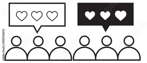 Communication and perception of love or approval