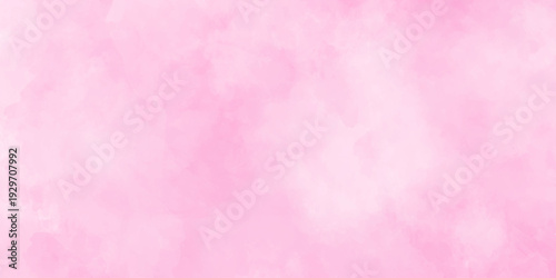 Pink and white watercolor brush mark background. 