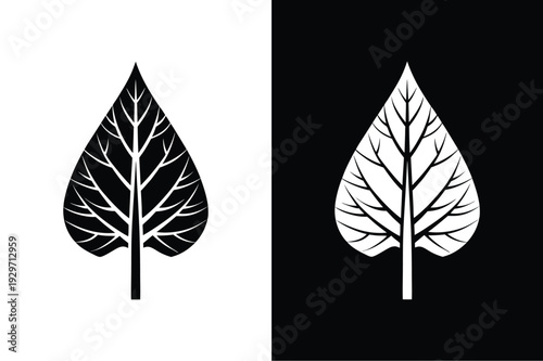 Aspen vector icon graphic isolated sketch illustration on white background.