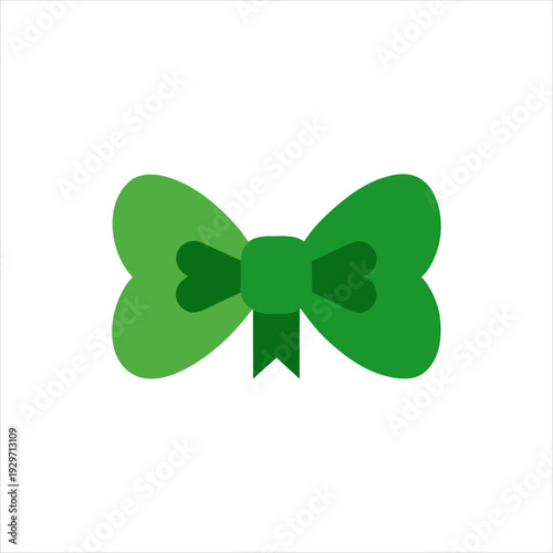Shamrock Bow Coloring Page