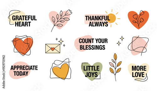 Grateful heart thankful always count your blessings appreciate little joys