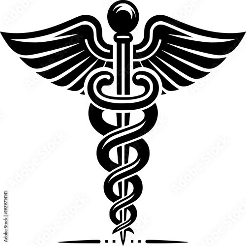 caduceus medical symbol