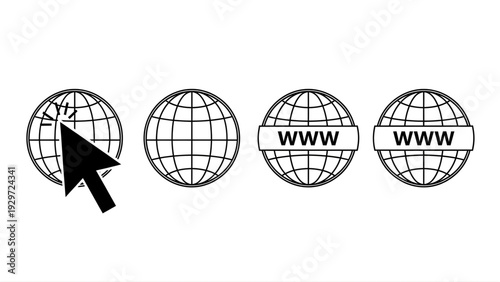 Evolution of the world wide web icon