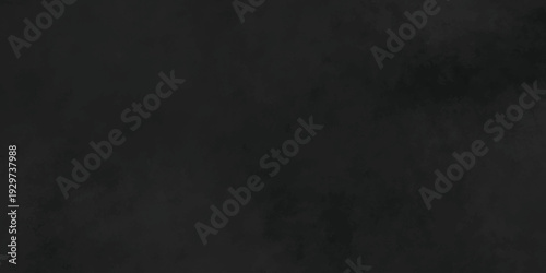 Dark Grunge Concrete Wall Texture Background – Black Rustic Cement Surface with Subtle Vintage Distressed Effect