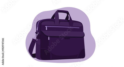 Modern purple backpack for travel and daily use