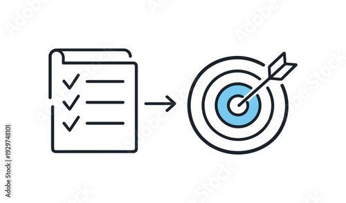 Calm task prioritization and clear decision making in a modern professional routine where work feels simplified and intentional, a short checklist paired with a