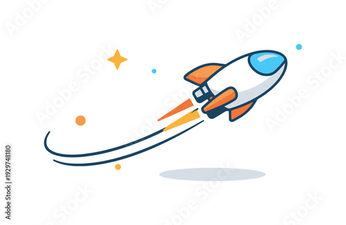 Choosing direction without external guidance in personal or professional journeys expressed through autonomous cosmic travel, a lone spacecraft moving