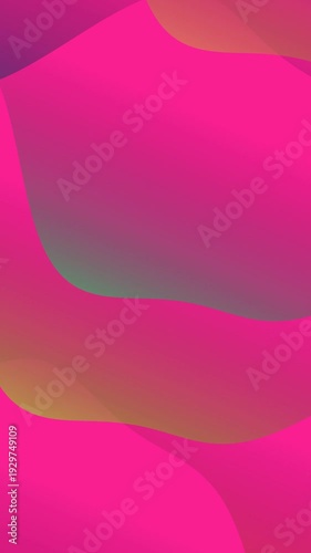 Vibrant Pink Abstract Background Motion Graphics.