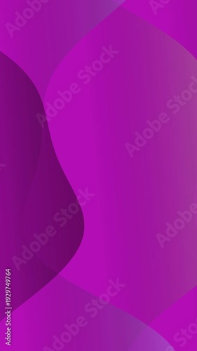 Vibrant Purple Abstract Shapes Moving Slowly.