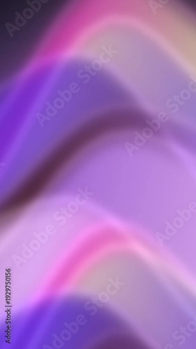 Vibrant Purple Pink Abstract Waves Background.
