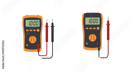 Voltage Tester Line creative abstract smooth illustration