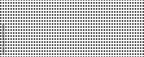 texture for note or notebook. black sheet paper. white mesh pattern. seamless Polka dot background. vector texture for note or notebook