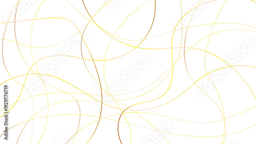 Abstract gold lines chaotic network on white background luxury golden threads geometric web modern minimalist seamless texture high resolution wallpaper	
