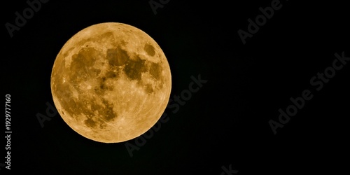 Full Moon of August 30, 2023. Andalucia, Spain, Europe