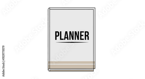 A planner for daily organization.