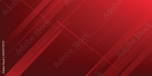 Red abstract background. Dynamic shapes composition. Eps10 vector