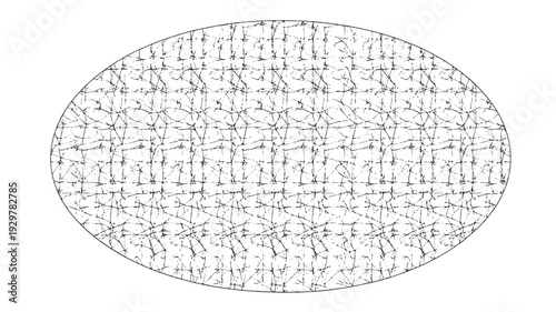 Engaging monochromatic stereogram design featuring an intricate repeating abstract pattern, revealing a hidden three-dimensional image through focused optical perception and visual illusion