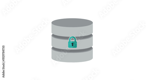 Secure Database with Lock Icon Protection.