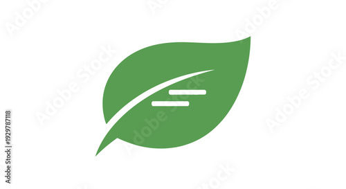 Green leaf logo