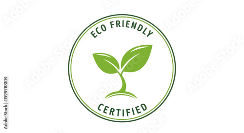 Eco Friendly Certified Stamp
