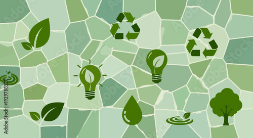 Eco Icons Mosaic