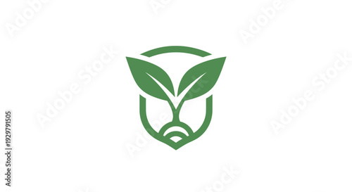Green sprout logo