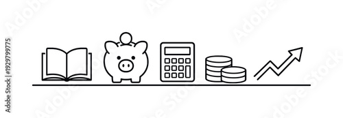 Personal financial literacy education and money management skills development for long-term stability and responsible economic decision making, open