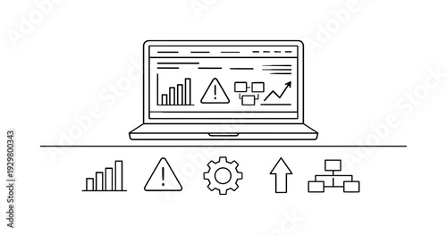 Digital operational dashboard and executive command center interface centralizing metrics, alerts, and workflow visibility for real-time decision