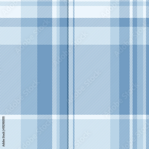 Cover textile tartan plaid, structure seamless background fabric. New york pattern vector texture check in cyan and alice blue colors.