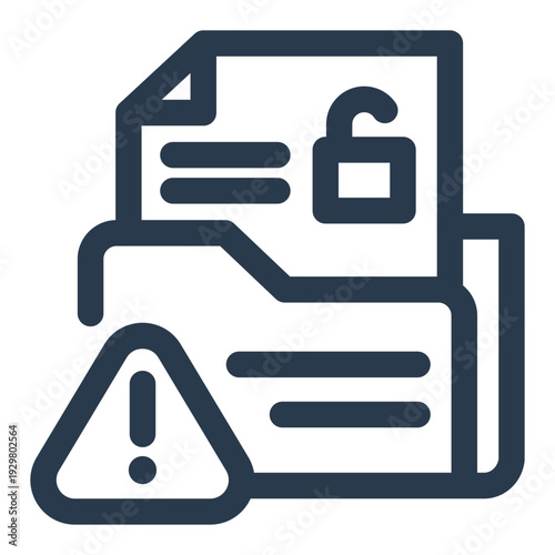 Critical Data Breach Security Alert Notification