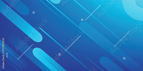Blue abstract background. Vector illustration