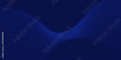 Lines blue Tech Finance Fintech Background Abstract Cricle Pattern. Abstract Business Tech Science art