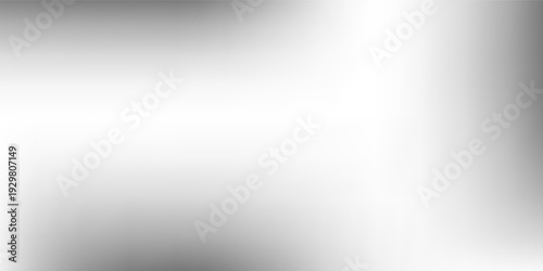 Vector silver foil mesh background with metal mirror texture. Chrome gradient surface abstract