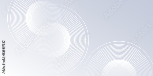 Abstract white background with gradient color and artistic dynamic hexagon simple