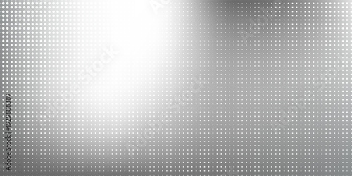 Dot modern silver foil background with metal mirror texture. Chrome gradient surface art abstract