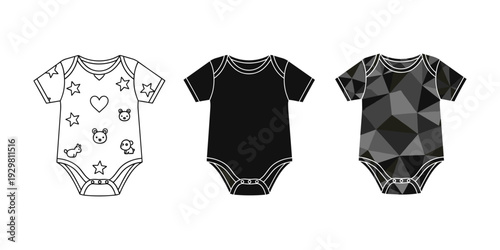 Baby Bodysuit Designs Collection