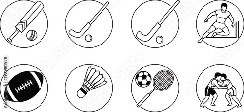 A vector file with a simple text description