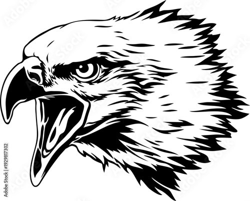 eagle head mascot