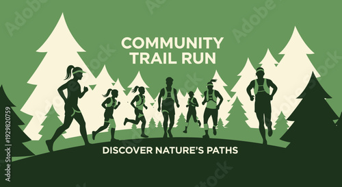 Community Trail Run: Discovering Nature's Trails And Inspiring Outdoor Fitness Activities